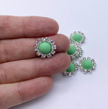 Round 14mm Rhinestone Embellishments