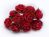 Mulberry Paper Roses 2cm