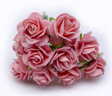 Mulberry Paper Roses 2cm