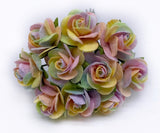 Mulberry Paper Roses 2cm