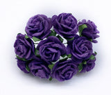 Mulberry Paper Roses 2cm
