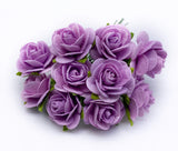 Mulberry Paper Roses 2cm