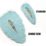 Jumbo Scallop Snap Clip 5cm. Digital Download - SVG