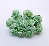 Mulberry Paper Roses 2cm