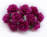Mulberry Paper Roses 2cm