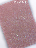 Rose Pink / Blush Pink / Spring Green / Lemon Drop / Butter / Peach - Chunky Glitter