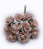 Mulberry Paper Roses 2cm