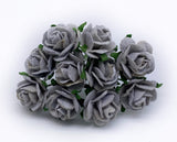 Mulberry Paper Roses 2cm