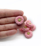 Silicone Beads - Flower FOCALS 2pcs