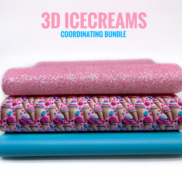 3D Ice creams - Co-ordinating Bundle