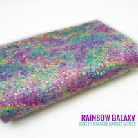 Rainbow Galaxy - Luxe Felt Backed Chunky Glitter