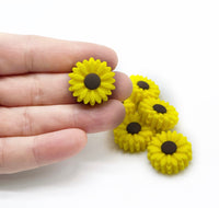 Silicone Beads - Flower FOCALS 2pcs