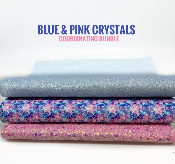 Blue & Pink Crystals - Coordinating Bundle