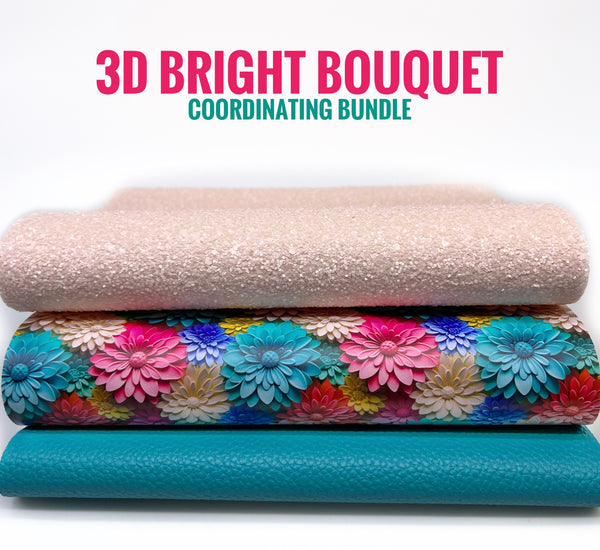 3D Bright Bouquet - Co-ordinating Bundle