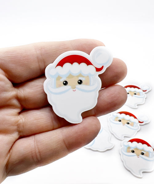50% OFF! - Santa- Printed Planar Resins