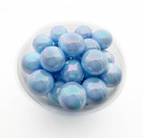 20mm Chunky / Bubblegum Beads - IRIDESCENT