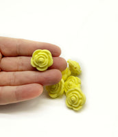 Silicone Beads - Flower FOCALS 2pcs