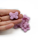 Silicone Beads - Butterfly FOCALS 2pcs