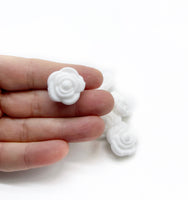 Silicone Beads - Flower FOCALS 2pcs