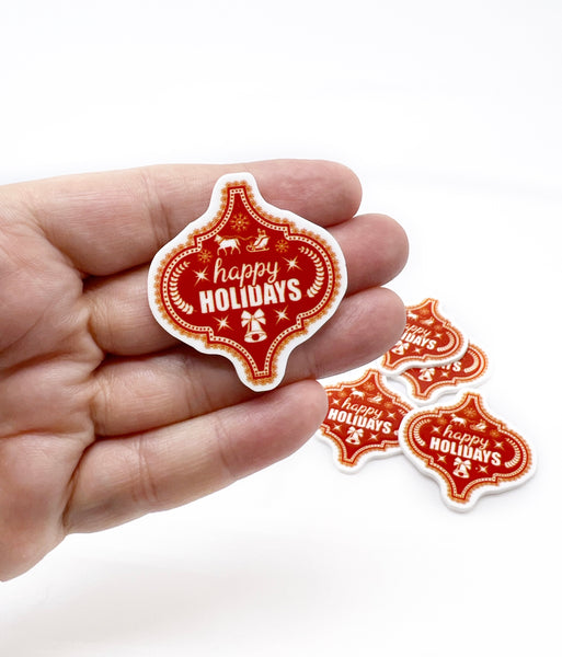 50% OFF! - Happy Holidays - Printed Planar Resins