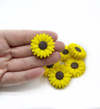 Silicone Beads - Flower FOCALS 2pcs