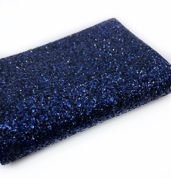 Dark Navy Luxe Chunky Glitter