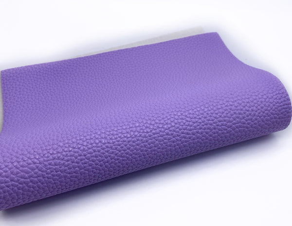 Lilac Litchi Faux Leather Roll