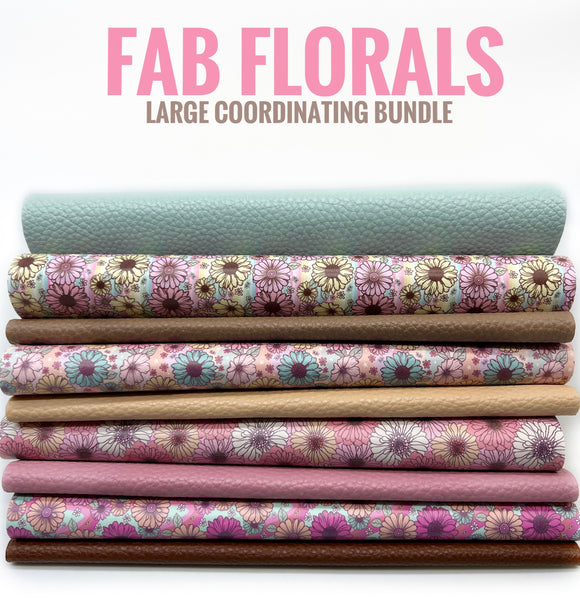 Fab Florals Large Co-ordinating Bundle - Save $4!