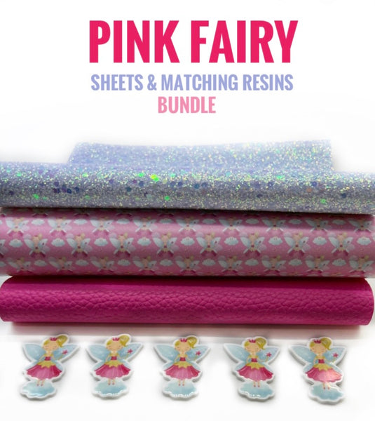 Pink Fairy Matching Sheets & Resins Bundle