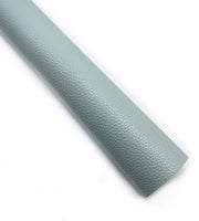 Winter Mint Matt Litchi Faux Leather Roll