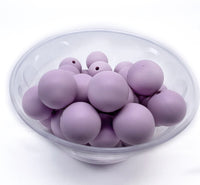 15mm Round Silicone Beads - SOLID COLOURS 10pcs