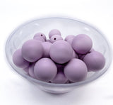 15mm Round Silicone Beads - SOLID COLOURS 10pcs