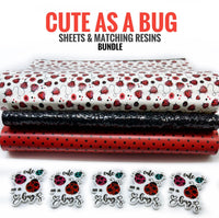 Cute as a Bug Matching Sheets & Resins Bundle