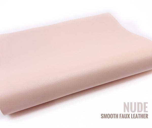 Nude Luxe Smooth Faux Leather