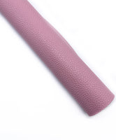 Dusty Pink Matt Litchi Faux Leather Roll