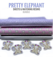 Pretty Elephant Matching Sheets & Resins Bundle