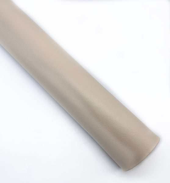 Nude Smooth Faux Leather Roll