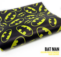 Batman - Custom Printed Smooth Faux Leather