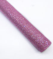 Rose Pink Chunky Glitter Roll