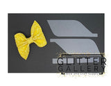 Glitter Gallery Exclusive Pinwheel Bow-  Mini 2.5 inch/ 6.35cm TEMPLATE