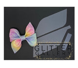 Glitter Gallery Exclusive Pinwheel Bow - Large 4 inch / 10.16cm TEMPLATE