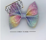 Glitter Gallery Exclusive Pinwheel Bow - Large 4 inch / 10.16cm TEMPLATE