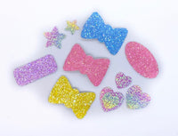 Glitter Gallery Exclusive Multi 5cm Snap Clip Set 1 TEMPLATE
