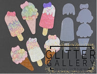 Ice Cream Set  TEMPLATE