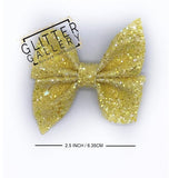 Glitter Gallery Exclusive Pinwheel Bow-  Mini 2.5 inch/ 6.35cm TEMPLATE