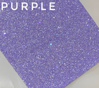 Purple / Cornflower Blue / Arctic Blue - Chunky Glitter