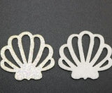 Glitter Shell Embellishments
