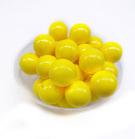 20mm Chunky / Bubblegum Beads - SOLID COLOURS