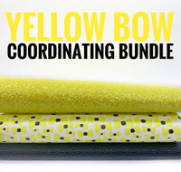 Yellow Bow Co-ordinating Bundle