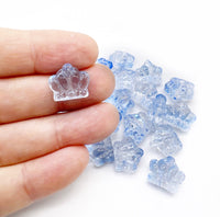 12mm Crown feature beads - 20pcs
